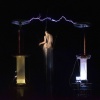Luce, a performance for Tesla Coil and CO2. 
Masque Teatro.
Santarcangelo di Romagna, July 2020.