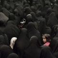 Women gathered in the Hosseyniye Sadat Akhavi. Tehran, Iran, November 2012.