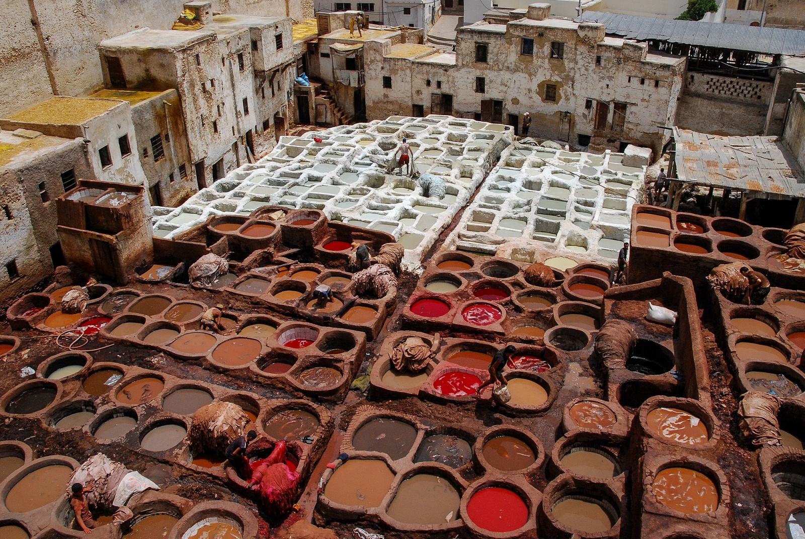 Old Leather Tannery - Morocco