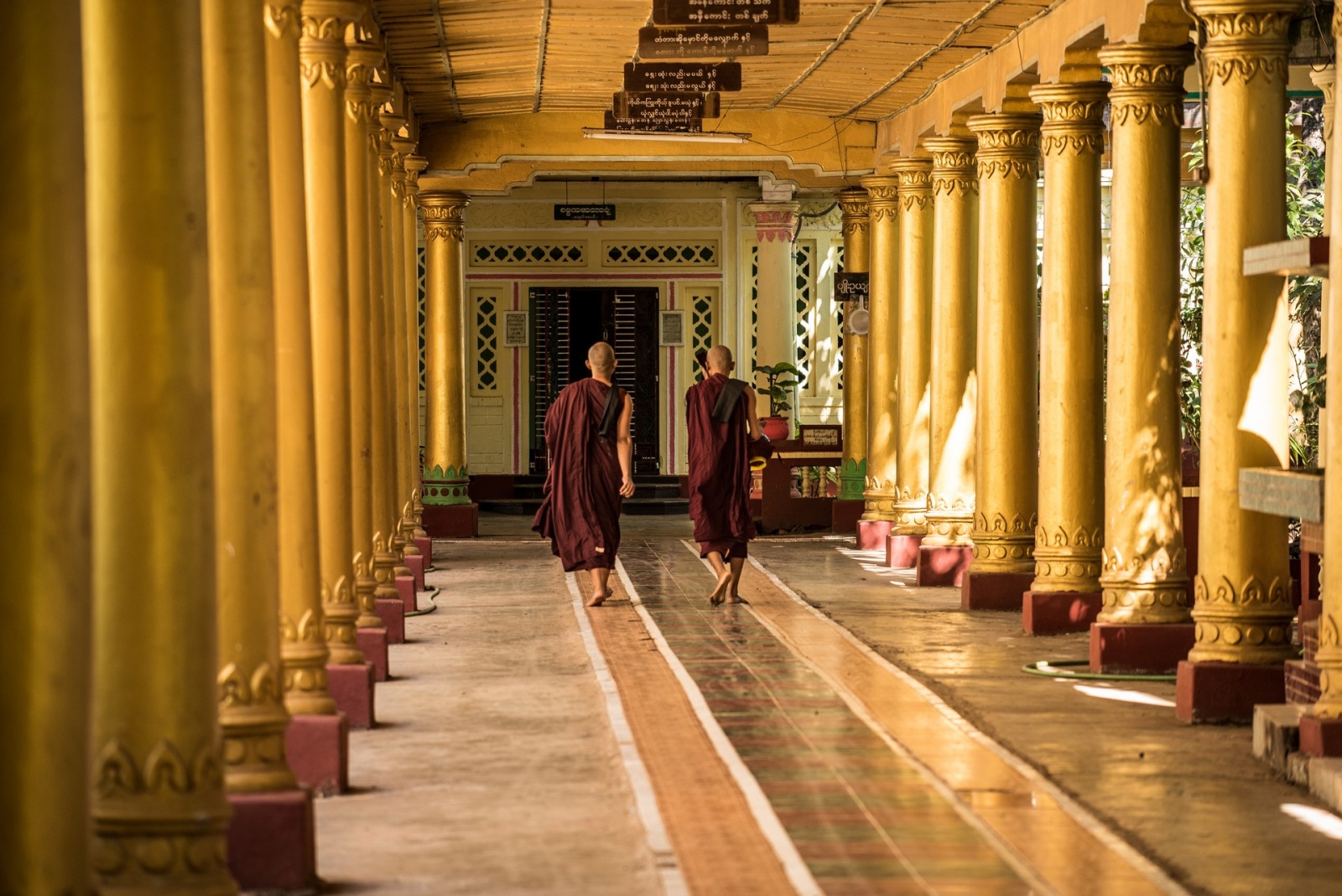 Monk's Private Life - Myanmar