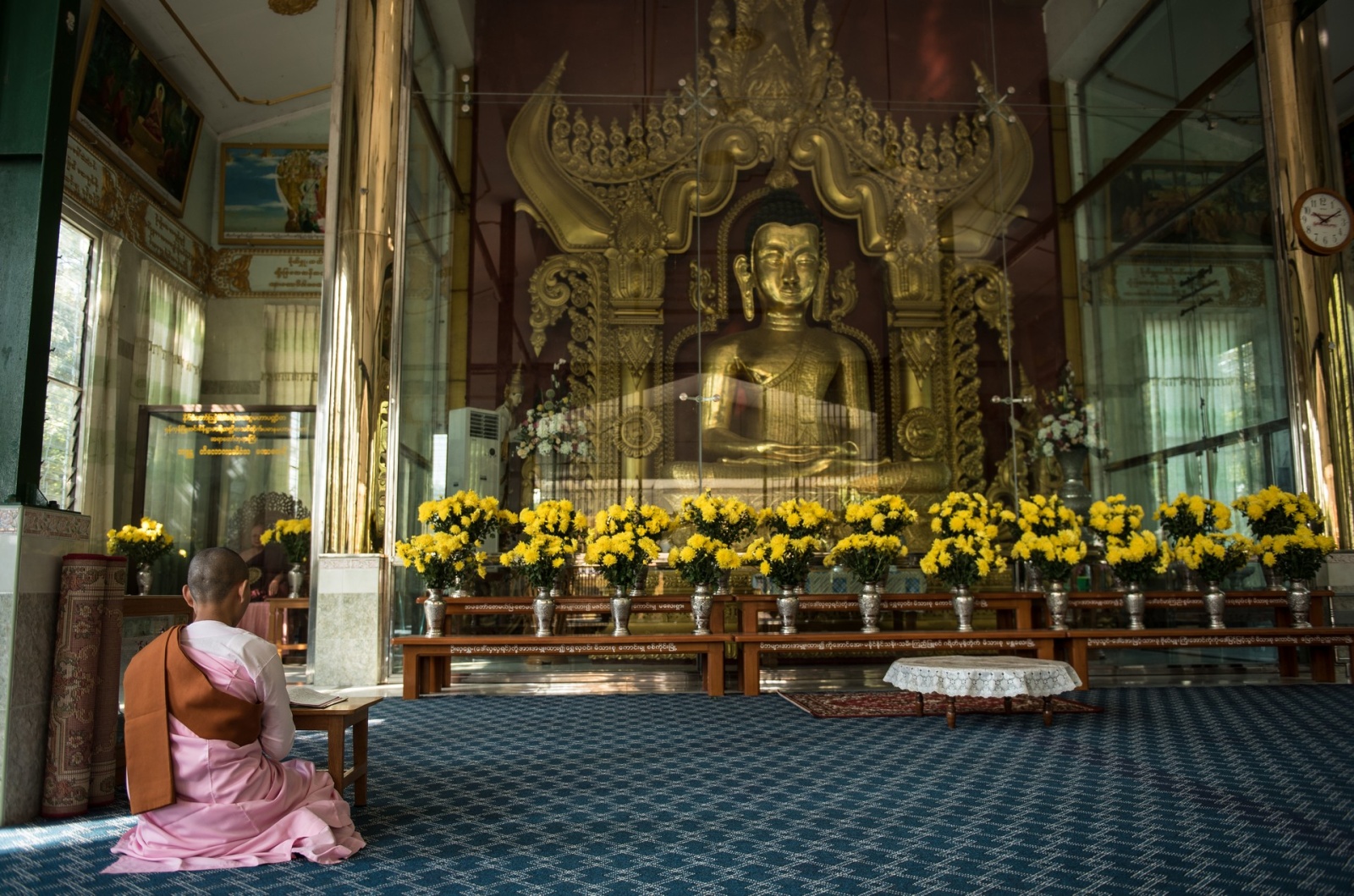 In a Buddhist Nunnery - Myanmar