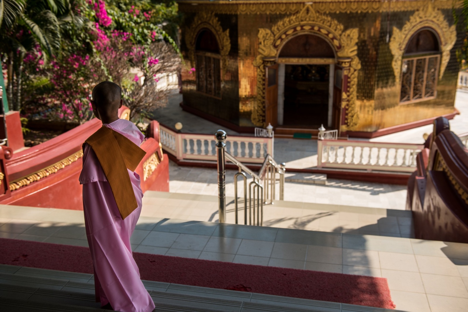 In a Buddhist Nunnery - Myanmar