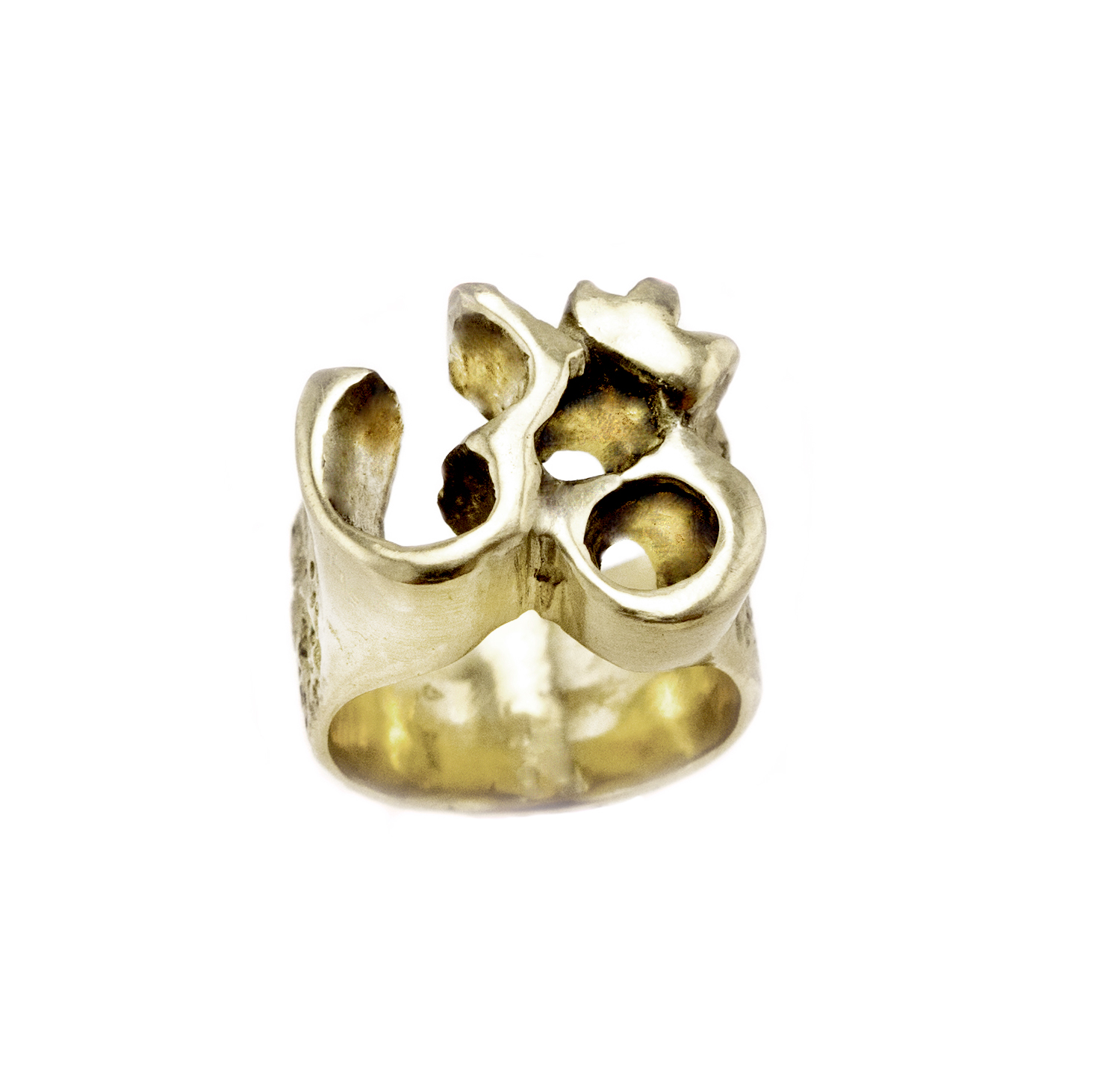 Bold Om Ring - € 200
Free Shipping

We currently have the ring pictured in stock in a ITA size 16-US size 8-UK size O1/2-Diameter cm.1,78
But this ring can be adjusted or ordered to size.

DETAILS

Bronze
High Polished Finish
Nickel-free
Handmade
Engraved with Patrizia Casamirra Jewels Logo
